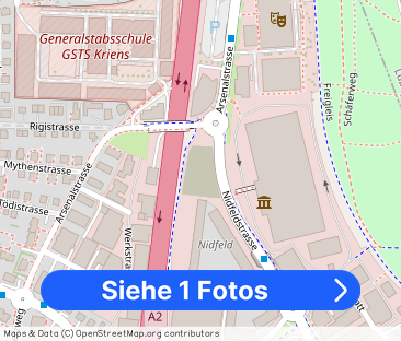 2.5 Zimmer, 56 m², 4. Stock - Foto 1