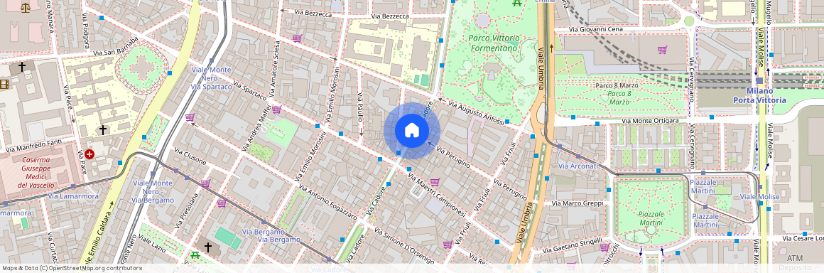 Via Cadore, Milan, Lombardy 20135