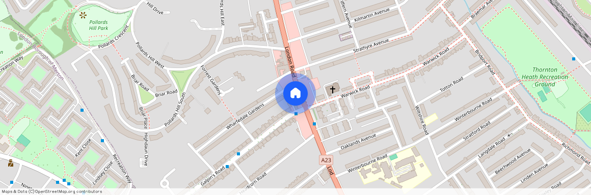 London Road, Thornton Heath, Surrey, CR7