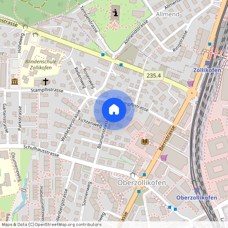 3052, Zollikofen, Blumenstrasse, 12