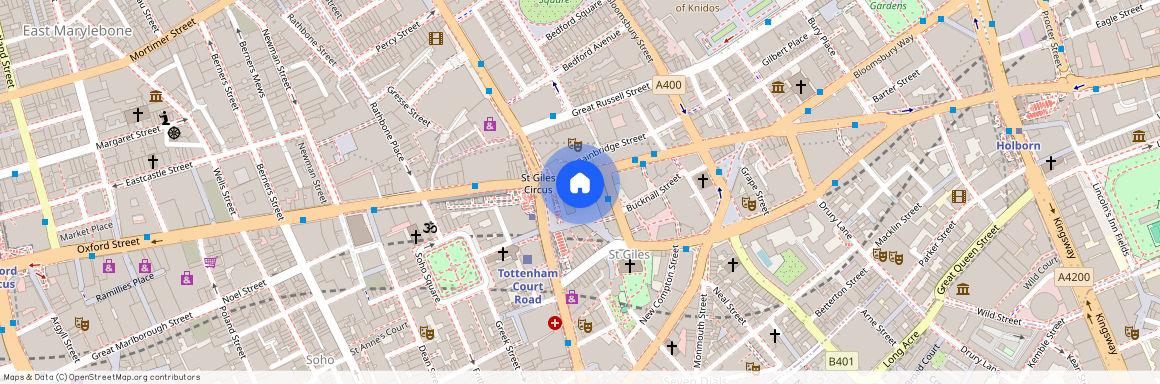 Centre Point House, Covent Garden, WC1A