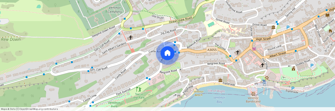 Zig Zag Road Ventnor PO38