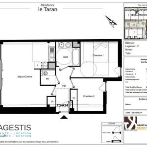 Location Appartement 3 pièces 60m² TOULOUSE 31400 - Photo 3