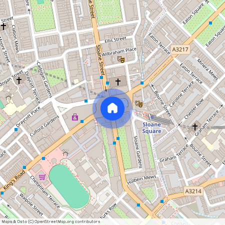 Lower Sloane Street, Sloane Square, London, SW1W