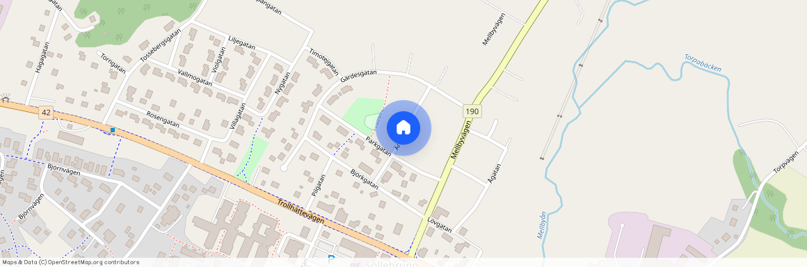 Ängsgatan, Sollebrunn