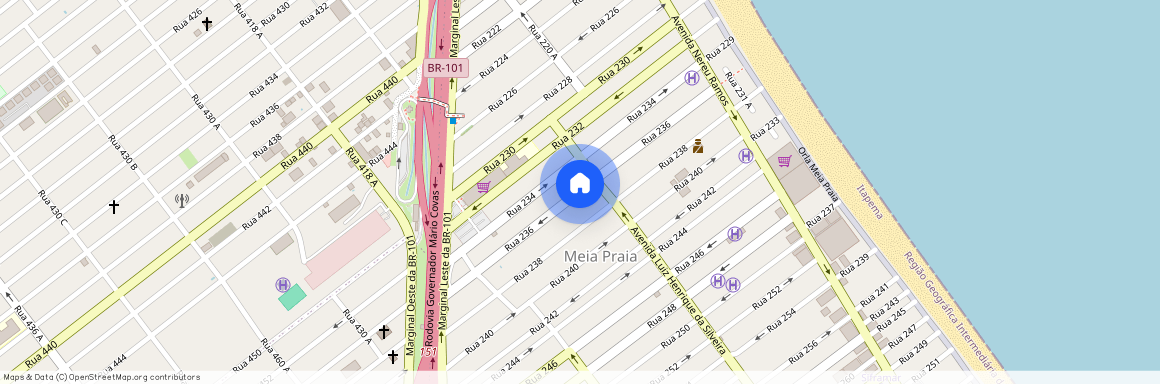Rua 236, Meia Praia, SC, Itapema