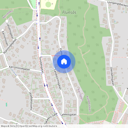 Flunsåsliden, Göteborg