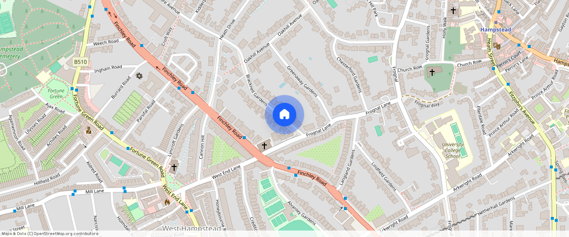 Bracknell Gardens, Hampstead, NW3 7EB