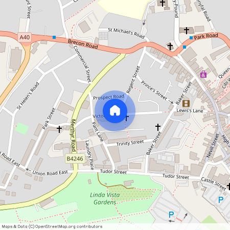 Victoria Street, Abergavenny, NP7