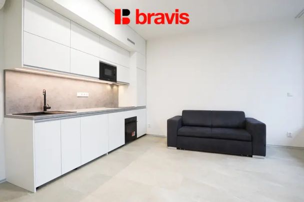Pronájem bytu 1+kk, ulice Příkop, novostavba, klimatizace - Photo 1