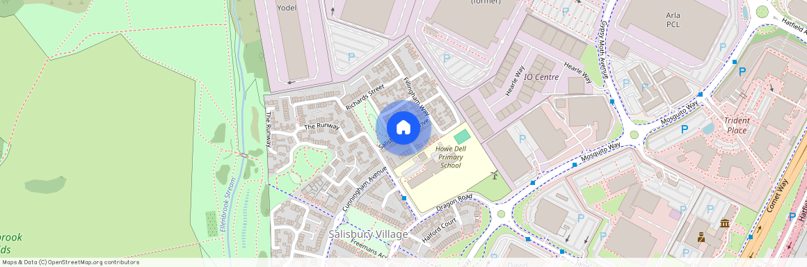 Salisbury Hall Drive, Hatfield