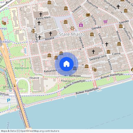 ul. Rabiańska, Stare Miasto, Toruń, kujawsko-pomorskie