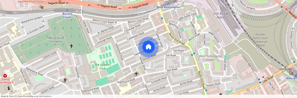 Flat 05 Fairholme Road, Kensington W14 9JZ, West