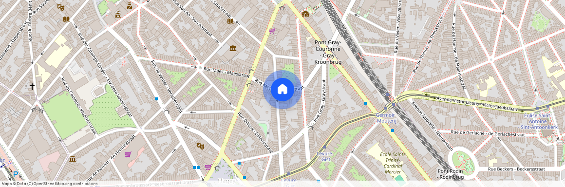 Rue Kerckx - Kerckxstraat 31, 1050 Ixelles - Elsene, Belgium
