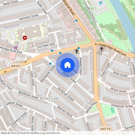 Rawden Place, Caerdydd, CF11