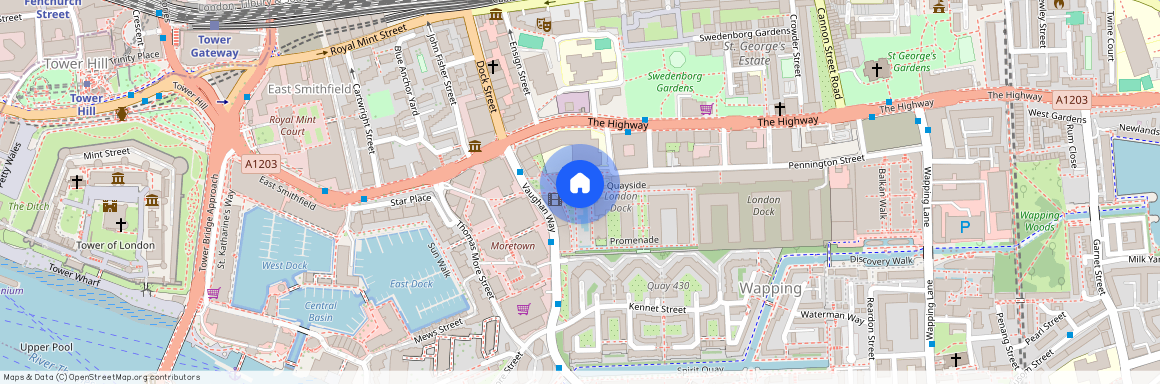 Flat 1407, 23 Gauging Square, London, E1W 2AX
