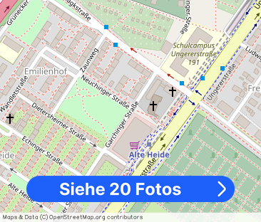 Modern 2-room apartment, near U6 Alte Heide - Foto 1