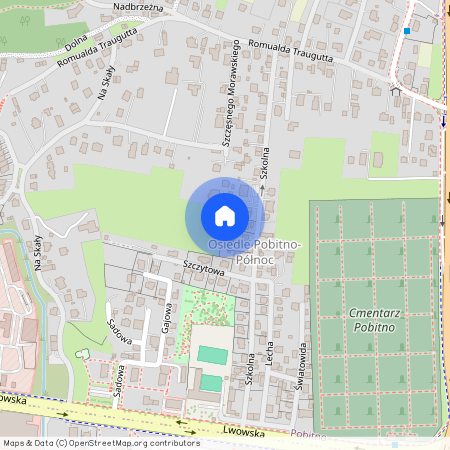 ul. Szkolna, Pobitno, Rzeszów, podkarpackie