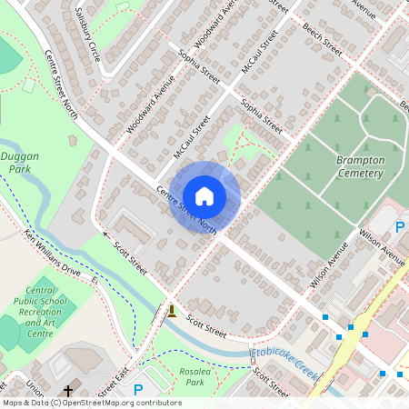 52 Centre Street Unit# (Main Floor), Brampton