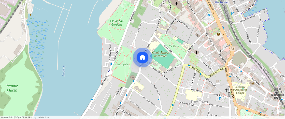 St. Margarets Street, ME1, Rochester