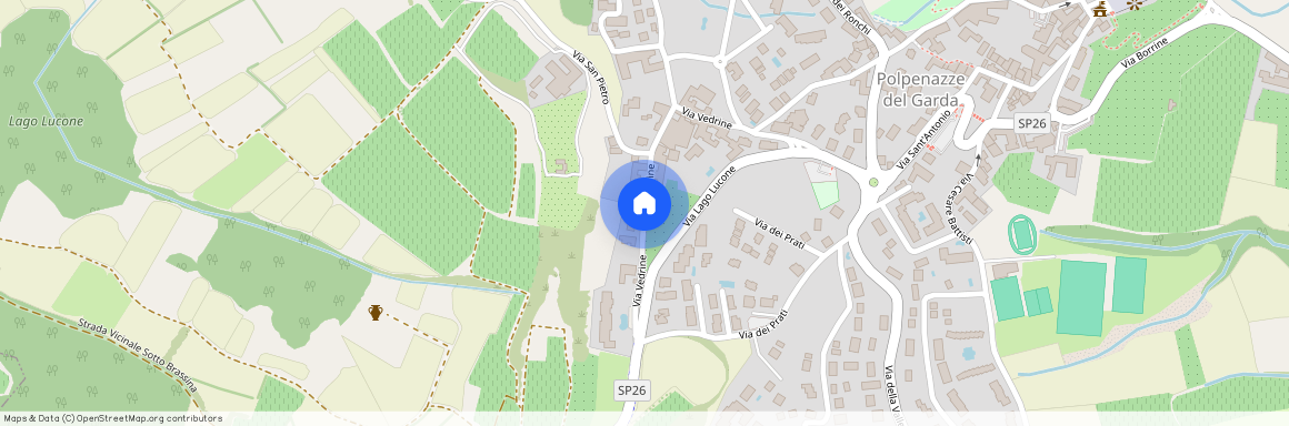 Via Vedrine, Polpenazze del Garda (BS), Centro