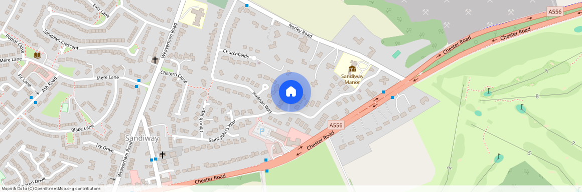 Hadrian Way, Sandiway, CW8