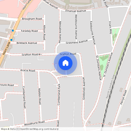 Baldwyn Gardens, Acton, London W3