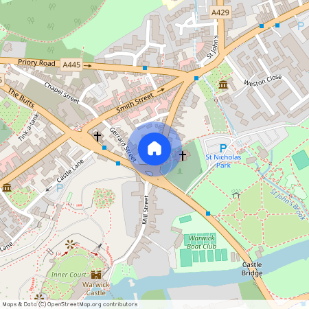 Gable End, Off St Nicholas Church St, (rear of 38 Smith St) Warwick