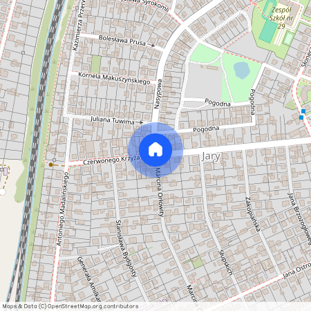 ul. Czerwonego Krzyża, Jary, Bydgoszcz, kujawsko-pomorskie