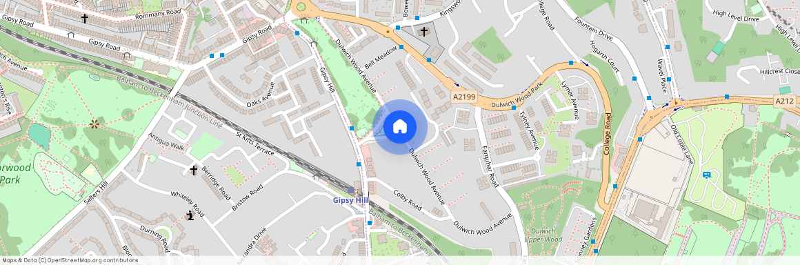 Dulwich Wood Avenue, Crystal Palace, London, SE19