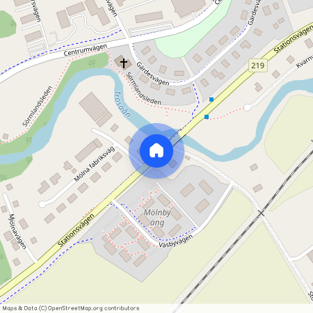 Stationsvägen, Vagnhärad