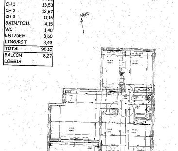 Location appartement T5 95.10m² à Saint-dizier (52100) Loyer CC * : 745.64 € Réf : ER.19916 - Photo 1