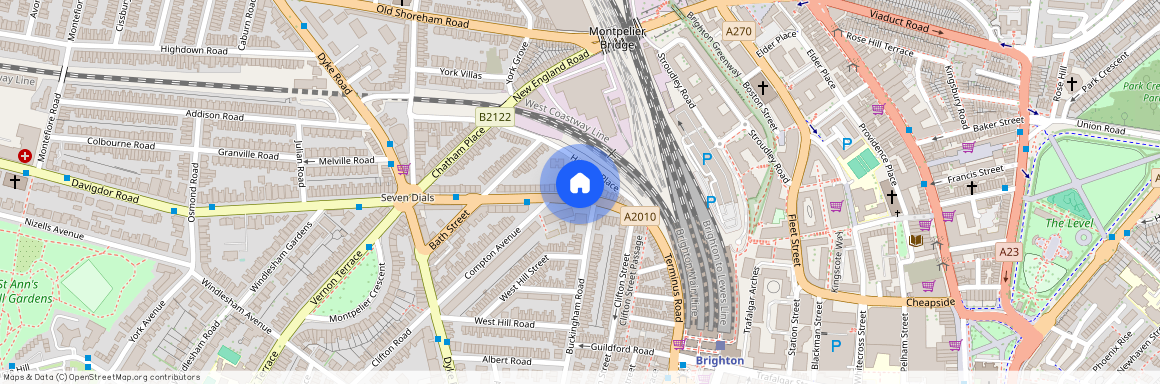 Buckingham Place 49, BN1 3QA