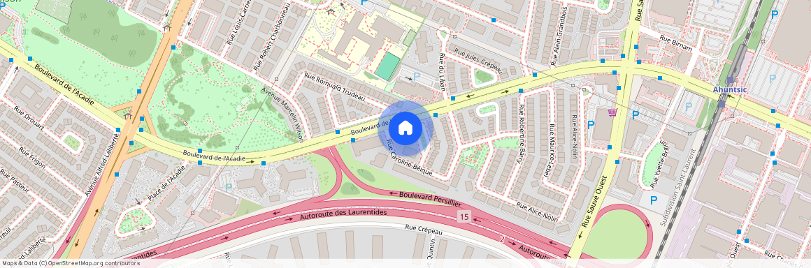 10050 Place de l'Acadie, app.1732, Montréal (Ahuntsic-Cartierville) (Nouveau Bordeaux), H4N 0C8