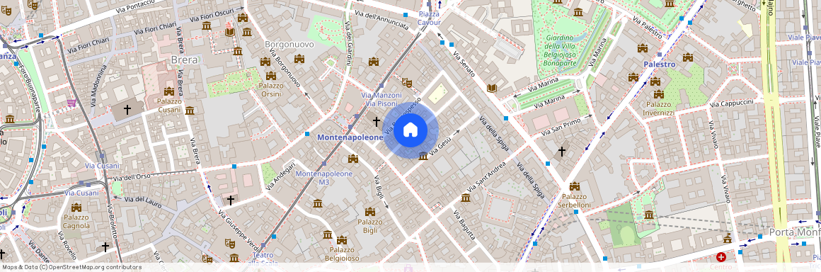 Via Santo Spirito, 20121, Milano