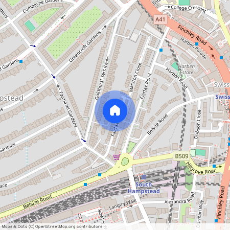 Fairfax Place, South Hampstead NW6