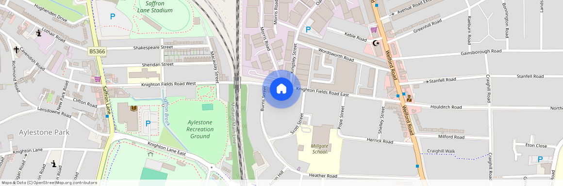Knighton Fields Road East, Leicester, LE2