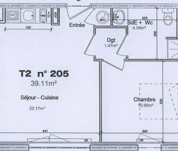 Location Appartement 2 pièces 39m² BOUAYE 44830 - Photo 4