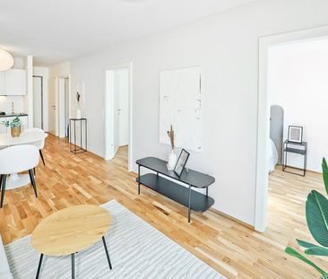 Moderne 2-Zimmer-Wohnung mit Balkon in Hirschstetten - Platzhyrsch ... - Foto 2