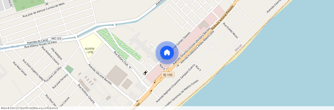 Avenida Otoniel Gomes Tavares, São José do Barreto, Macaé, RJ, 27965055