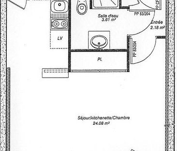 Location Appartement 1 pièce 28m² NANTES 44300 - Photo 5