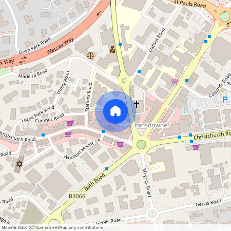 Lansdowne Lane, Bournemouth, BH1