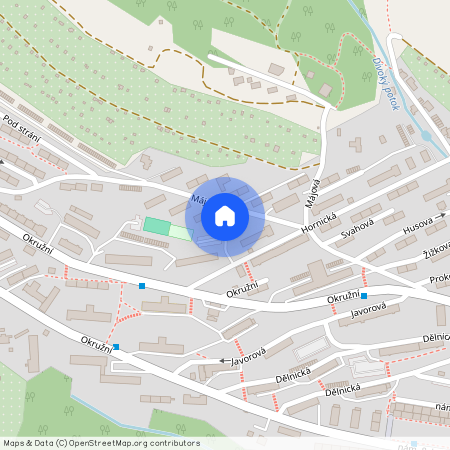 Májová 180, Meziboří