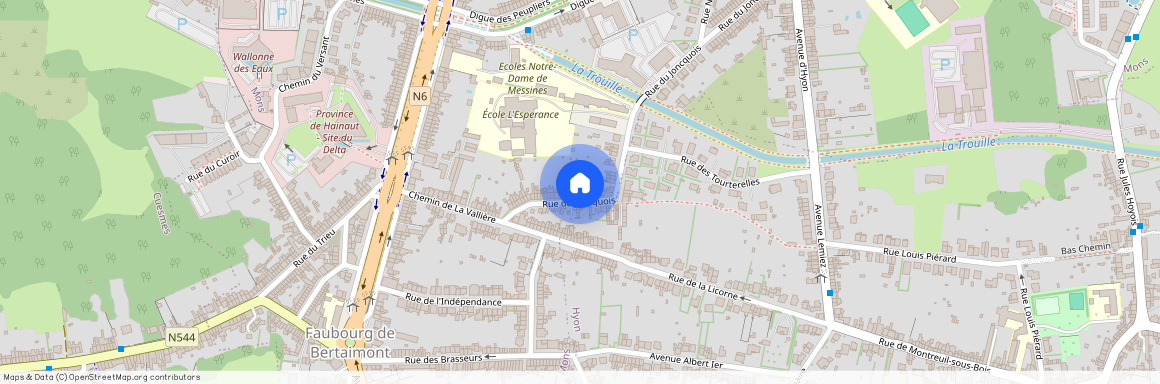 Rue Du Joncquois, 166, 7000, Mons