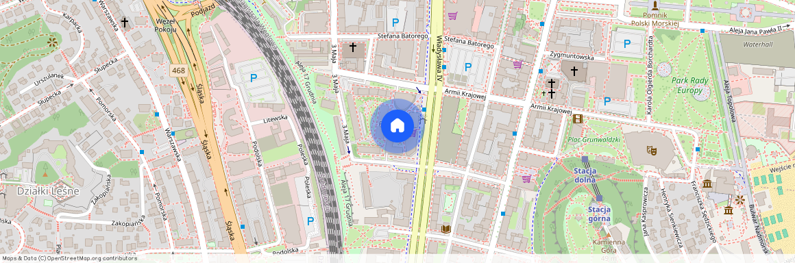 ul. Obrońców Wybrzeża, Śródmieście, Gdynia, pomorskie