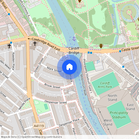 Coldstream Terrace, Riverside, Cardiff