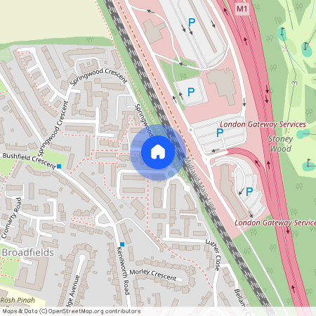 Springwood Crescent, Edgware, HA8