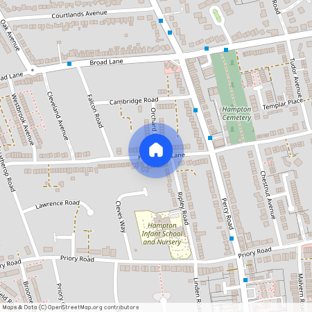 Holly Bush Lane Hampton TW12