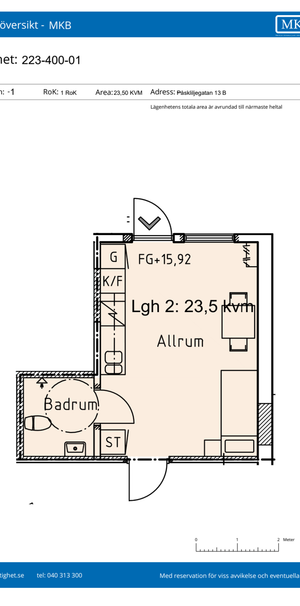 Påskliljegatan 13B, Holma - Foto 2