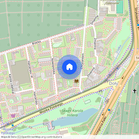 ul. Nowopolska, Doły, Bałuty, Łódź, łódzkie